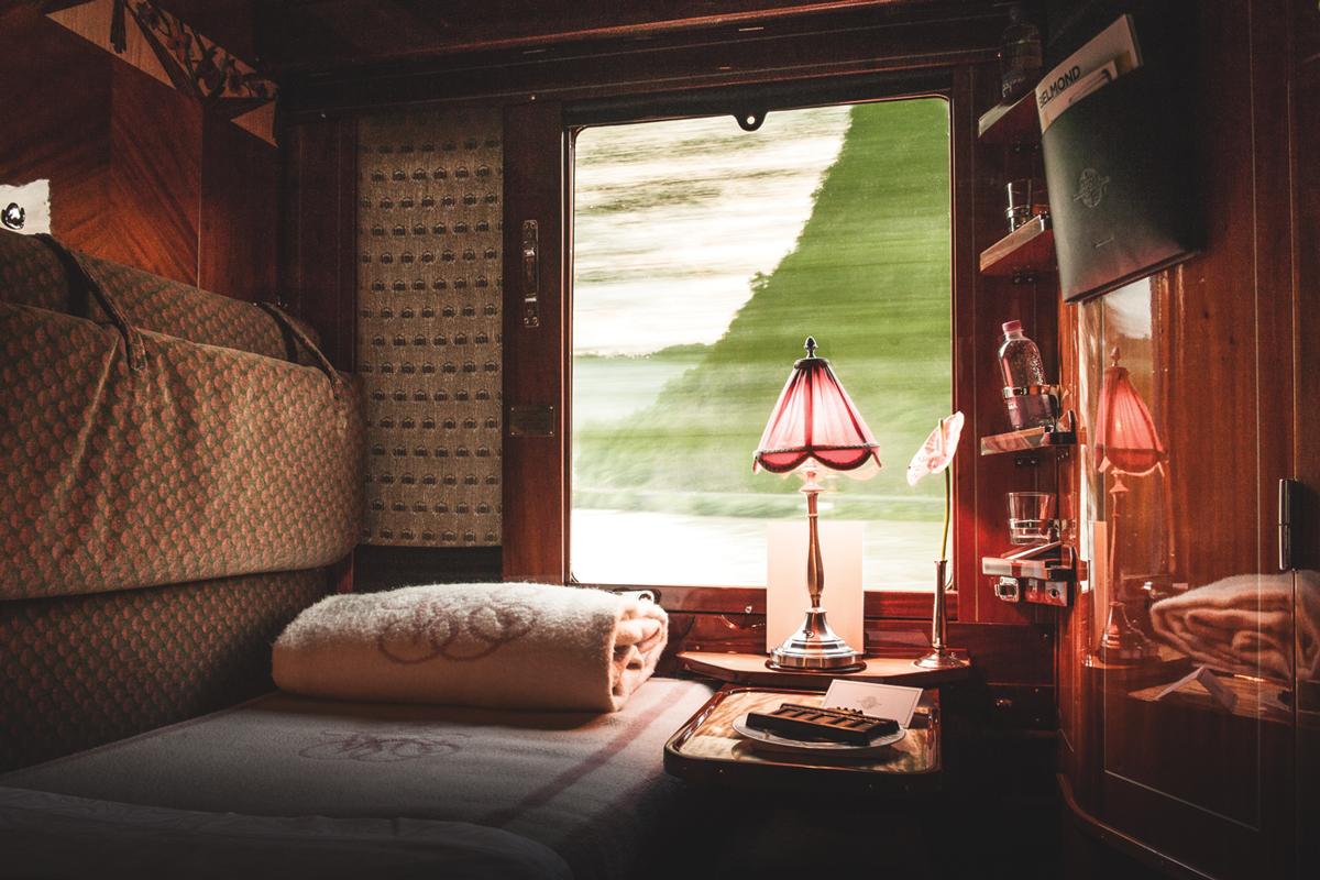 The Venice Simplon-Orient-Express Cabin Suite.