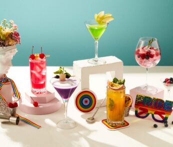 Colourful Pride Month Cocktail